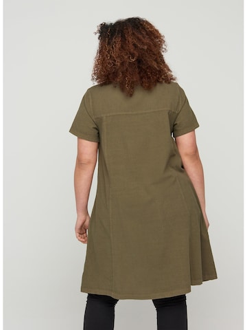 Zizzi Dress 'Jeasy' in Green