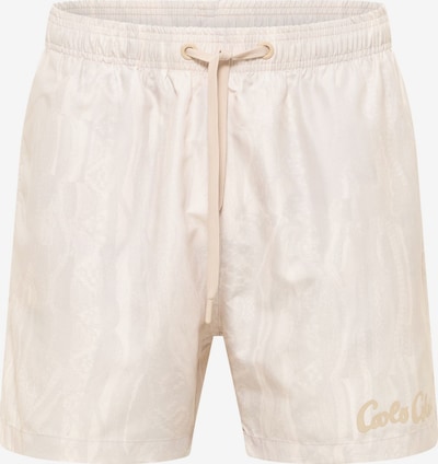 Carlo Colucci Shorts de bain 'Fedel' en XXXL en crème, Vue avec produit