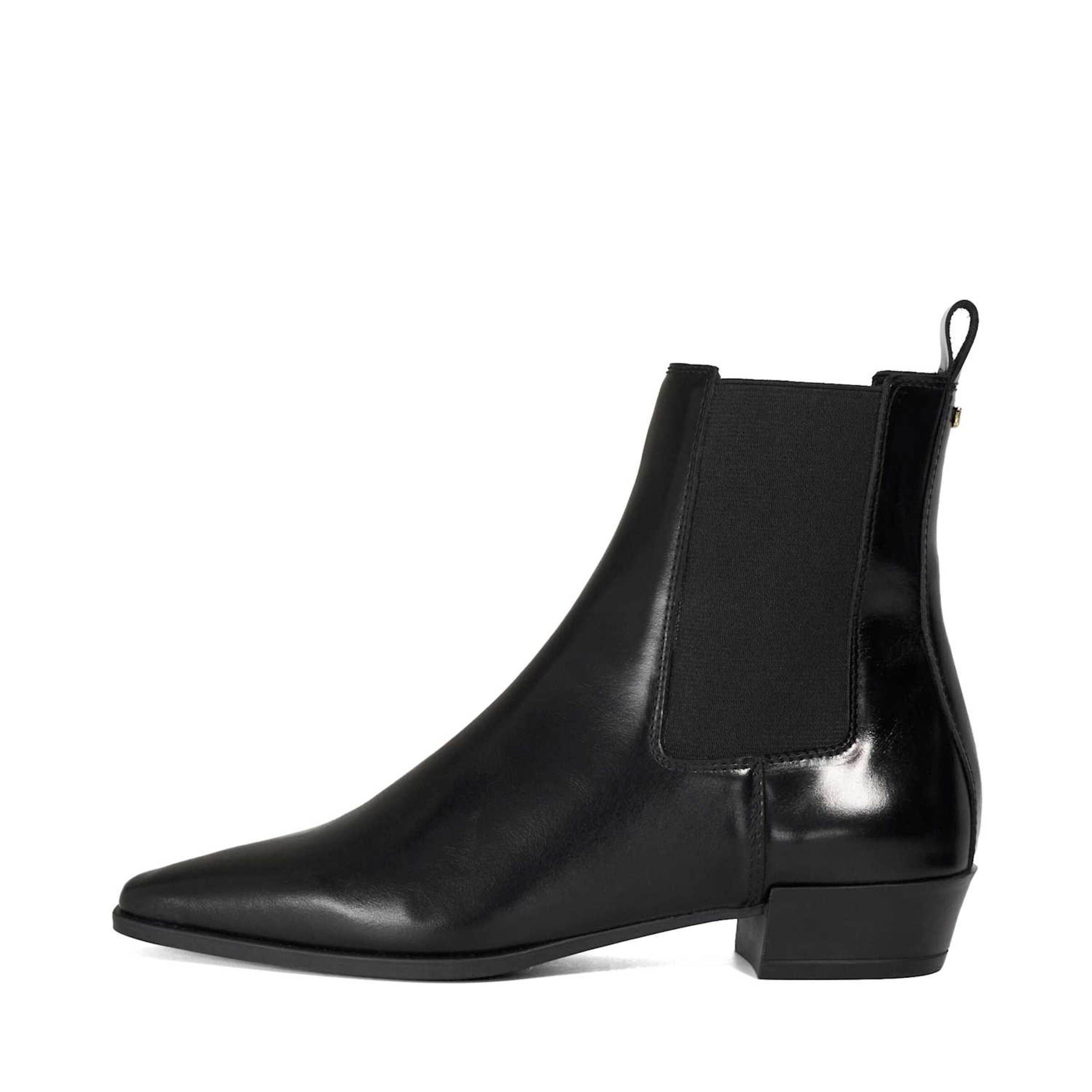 Chelsea Boots 'Parkers' Dune LONDON en noir