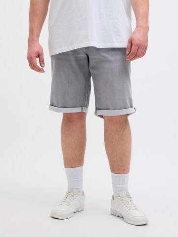 regular Jeans 'JJIRick JJIcon' di Jack & Jones Plus in grigio: frontale