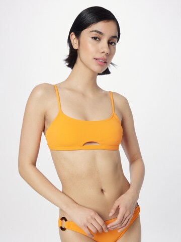 ROXY Bandeau Góra bikini 'Color Jam' w kolorze pomarańczowy: przód