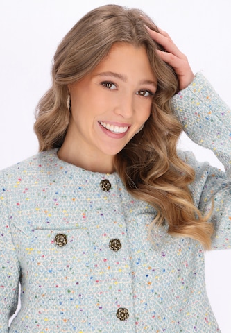 Veste mi-saison IZIA en bleu