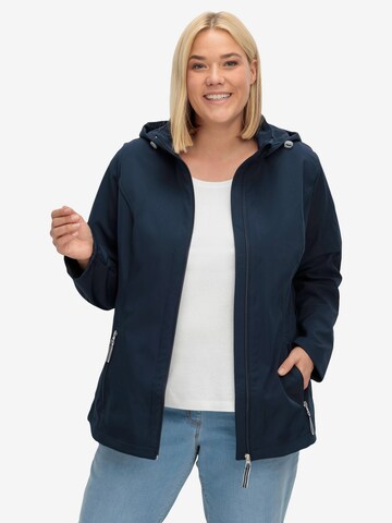 SHEEGO Performance Jacket in Blue: front