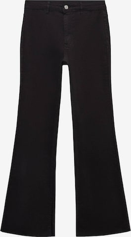 MANGO TEEN Flared Jeans in Black: front