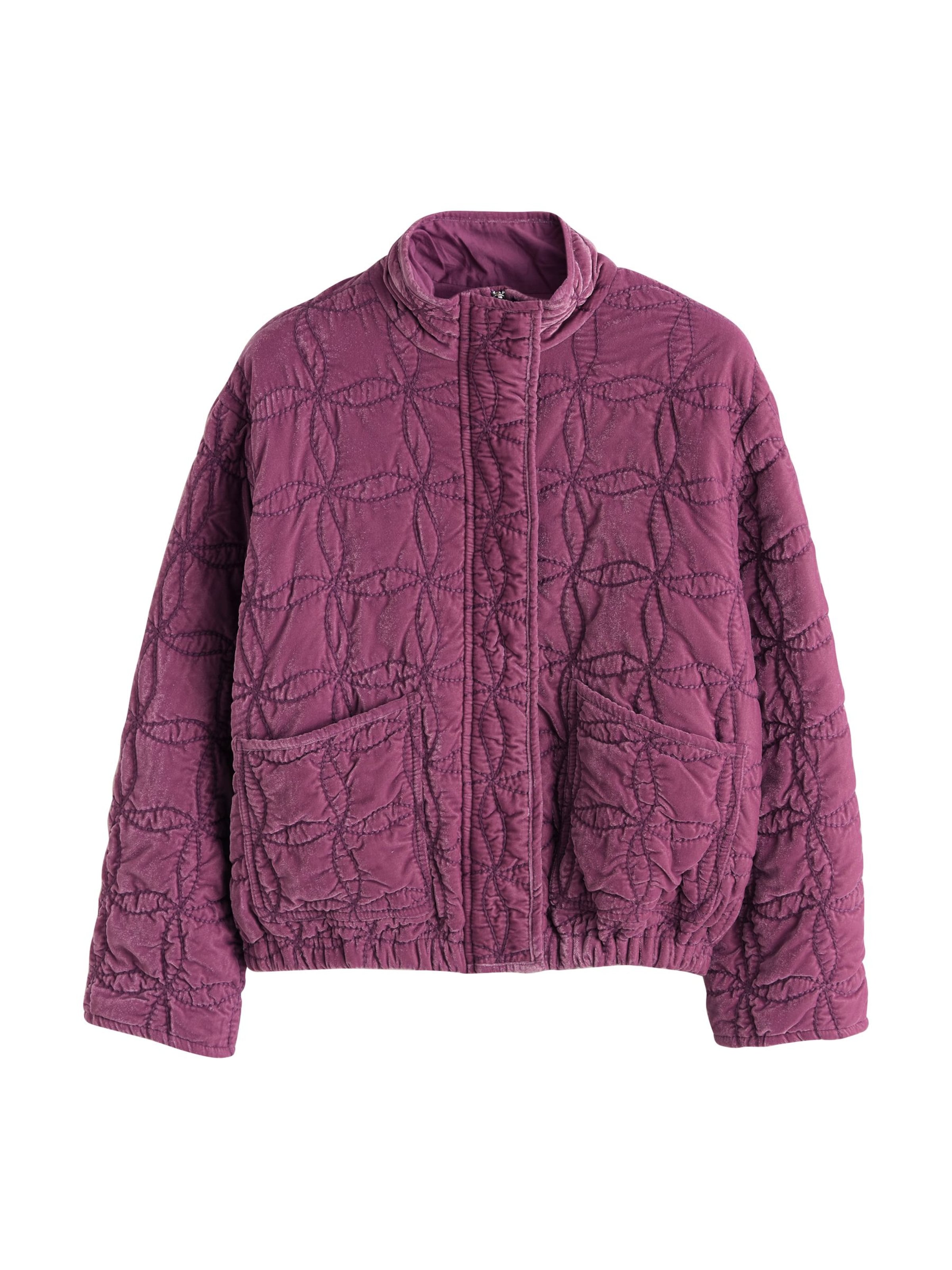 Next Between-season jacket in Dark pink, Item view