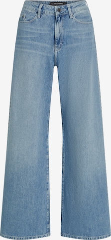 Karl Lagerfeld Wide Leg Farkut värissä sininen: etupuoli
