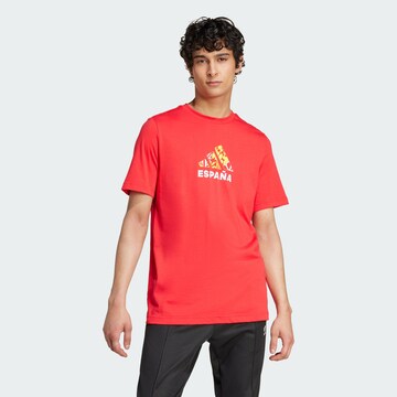 ADIDAS PERFORMANCE Functioneel shirt 'Spain Football Fan' in Rood