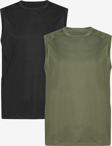 DANISH ENDURANCE T-Shirt in Grün: Vorderseite