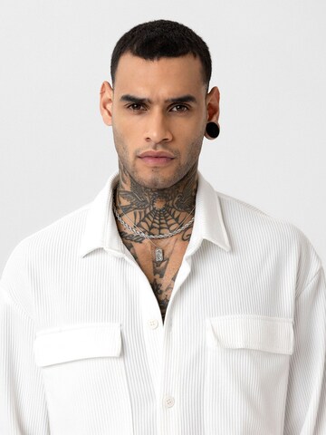 Dandalo Comfort fit Button Up Shirt 'Uberto' in White