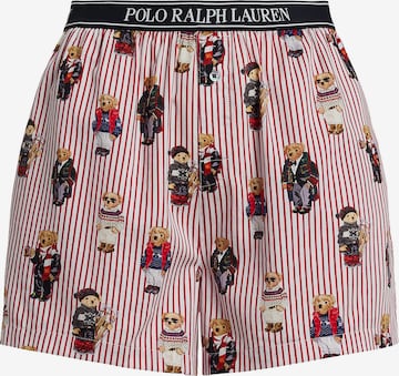 Polo Ralph Lauren Pajama pants ' Iconic Bear ' in Red: front