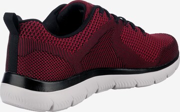 SKECHERS - Sapatilhas baixas 'Summits Brisbane' em vermelho