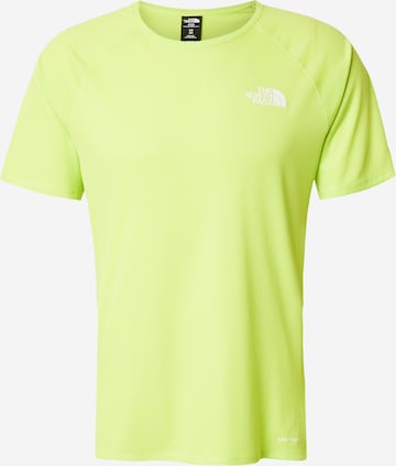 THE NORTH FACE Функционална тениска 'SUNRISER' в зелено: отпред