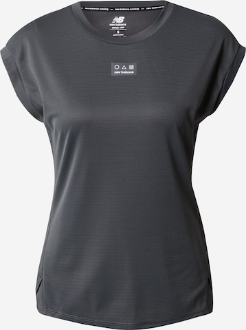 new balance Performance Shirt in Grey: front