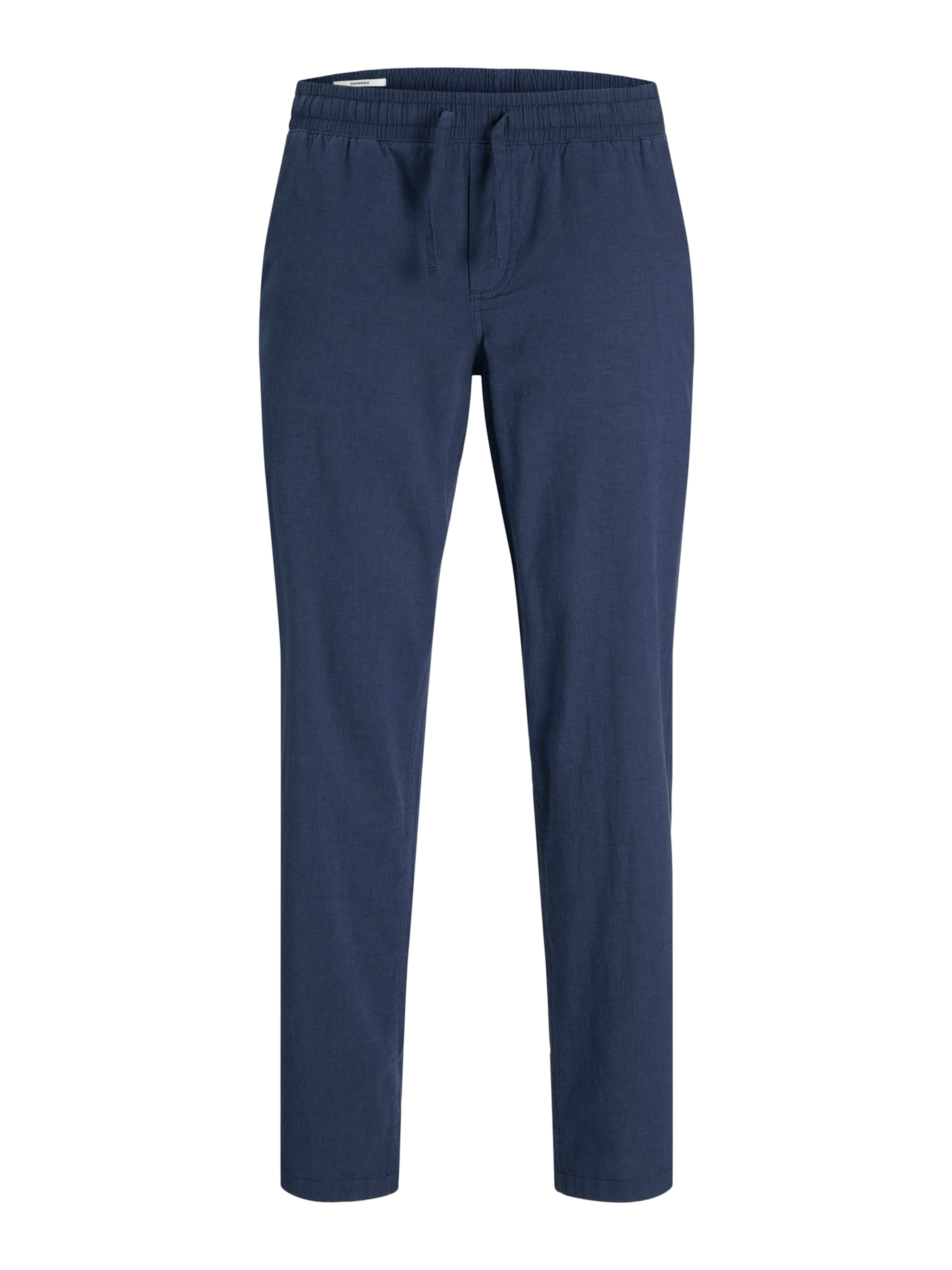 Jack & Jones Plus Tapered Pants 'JPSTACE BREEZE' in Blue: front