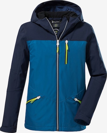 KILLTEC Outdoor jacket 'KOS' in Blue: front