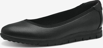 s.Oliver Ballet Flats in Black: front