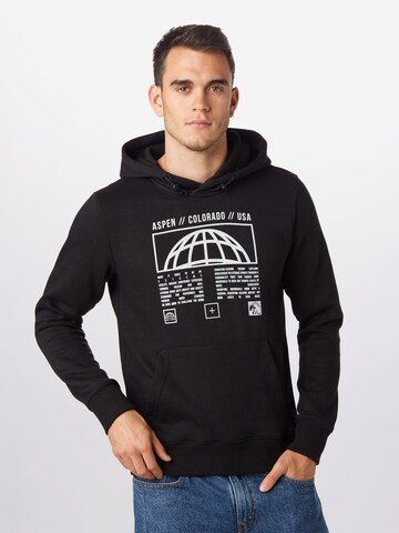 JACK & JONES Sweatshirt 'Glory' in Schwarz: predná strana