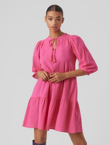 VERO MODA Φόρεμα 'PRETTY' σε ροζ: μπροστά