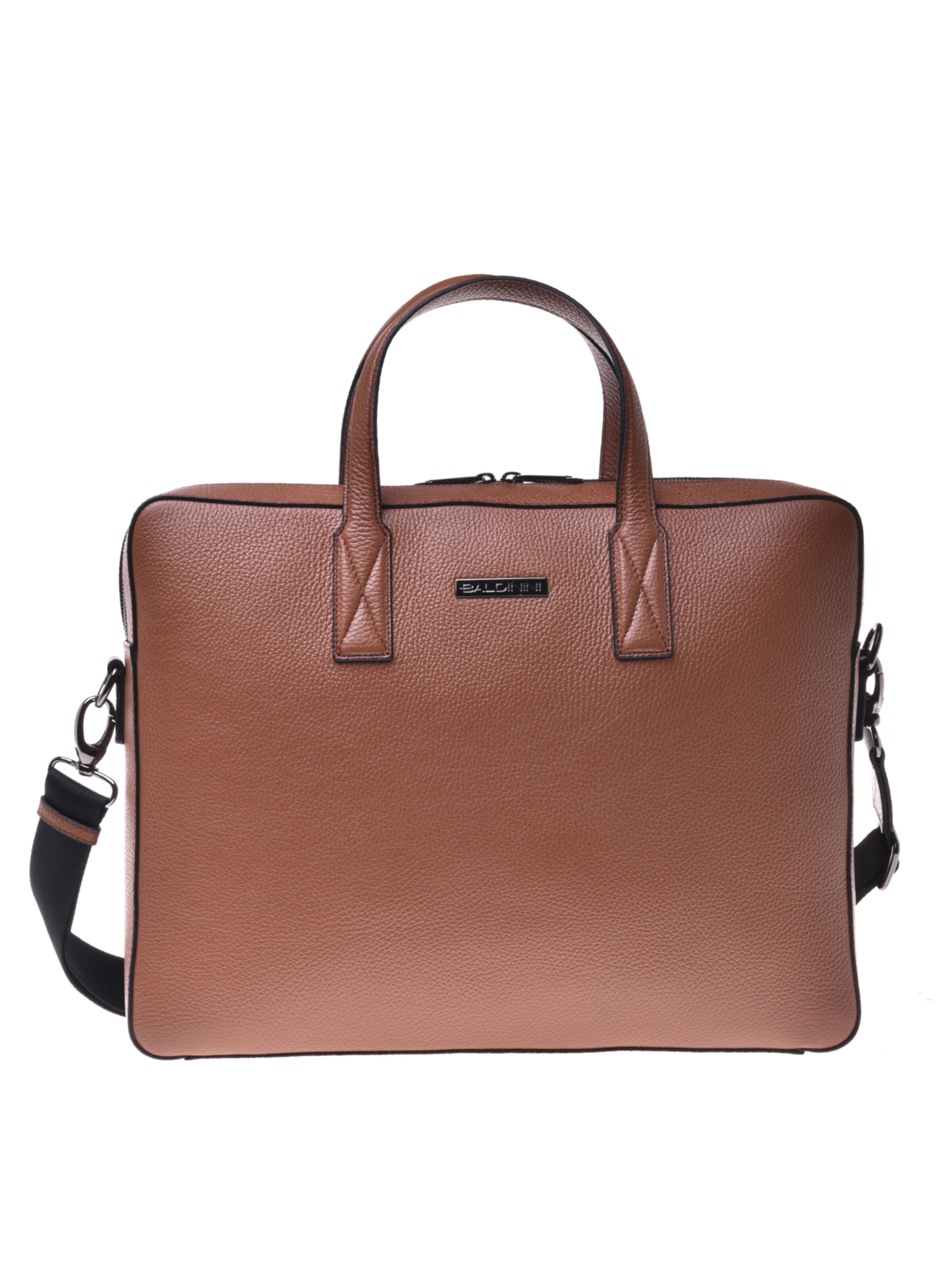 BALDININI Aktentas in Bruin: voorkant