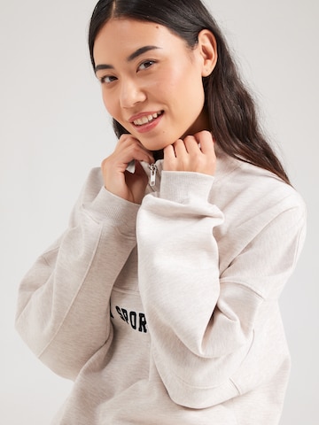 Felpa sportiva 'Varsity' di Aim'n in beige
