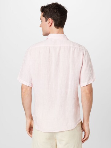 BOSS - Regular Fit Camisa 'Rash' em rosa