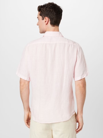 BOSS Orange Regular fit Button Up Shirt 'Rash' in Pink