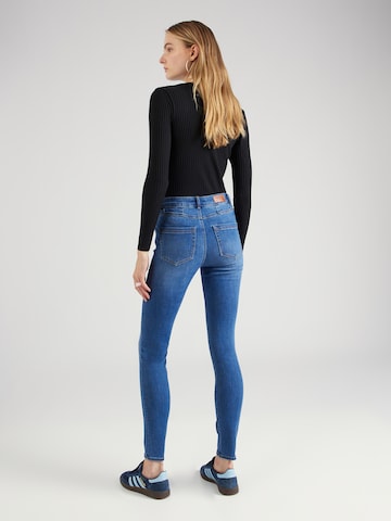 ONLY Skinny Jeans 'WAUW' in Blauw