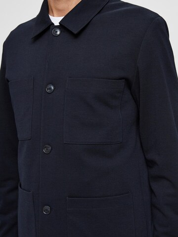 SELECTED HOMME Regular fit Between-Season Jacket 'Jim' in Blue