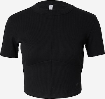 Maglia funzionale di Fabletics in nero: frontale