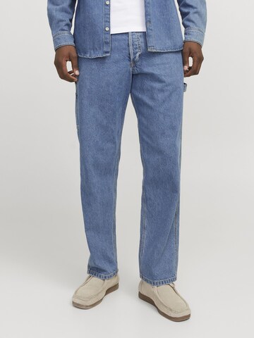 Loosefit Jean 'JJIEddie' JACK & JONES en bleu : devant