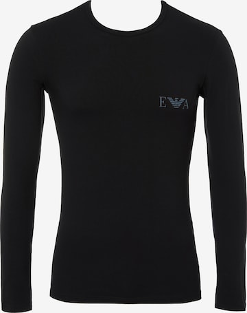 T-Shirt Emporio Armani en noir : devant
