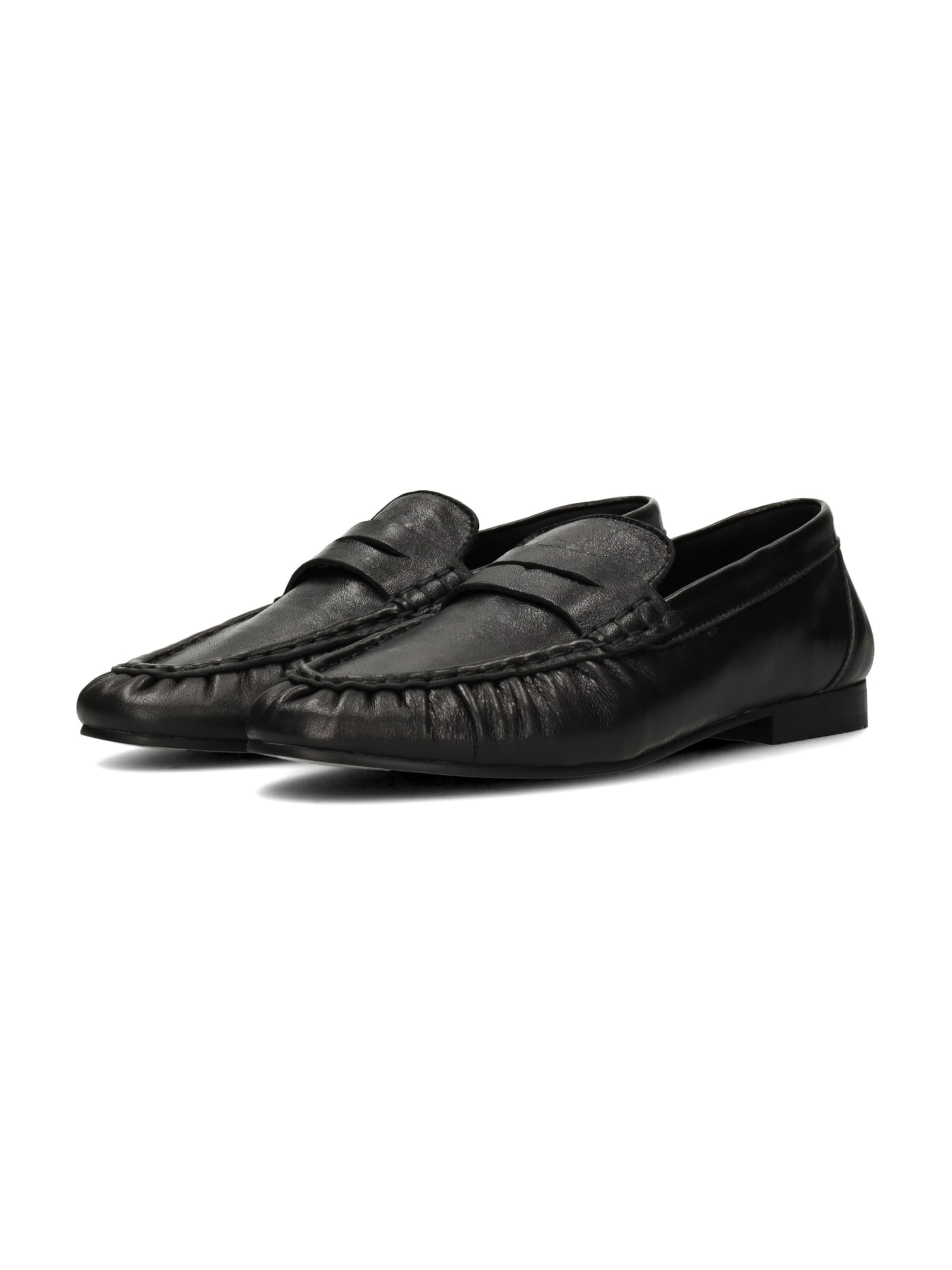 Poelman Mocassins 'Sammy' in Zwart