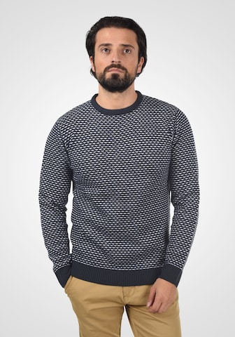INDICODE JEANS Sweater 'Coppler' in Blue: front