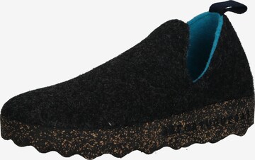 Asportuguesas Slippers in Black: front