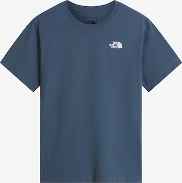 THE NORTH FACE T-Shirt in Blau: Vorderseite