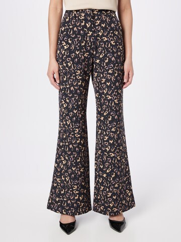 Fabienne Chapot Boot cut Pants 'Puck' in Black: front