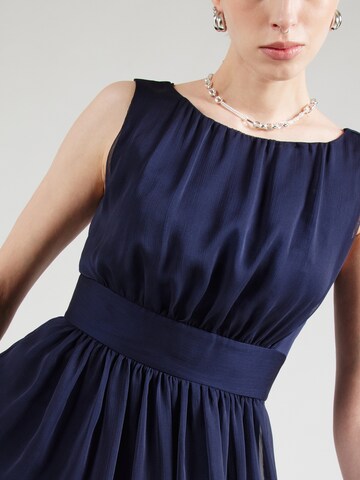 Robe de cocktail SWING en bleu