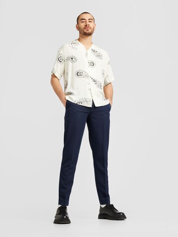 JACK & JONES Comfort Fit Skjorta 'JEFF' i vit