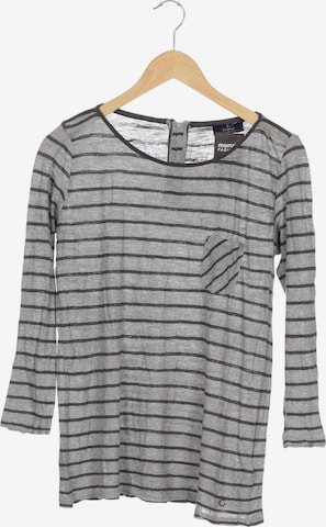 CAMPUS Langarmshirt XS in Grau: predná strana