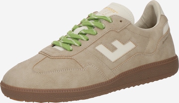 Sneaker bassa 'BURELA' di Flamingos' Life in beige: frontale