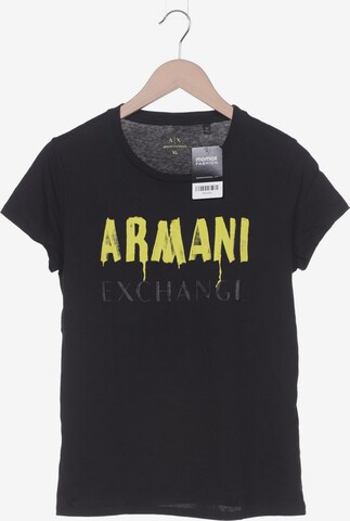 ARMANI EXCHANGE T-Shirt XL in Schwarz: predná strana