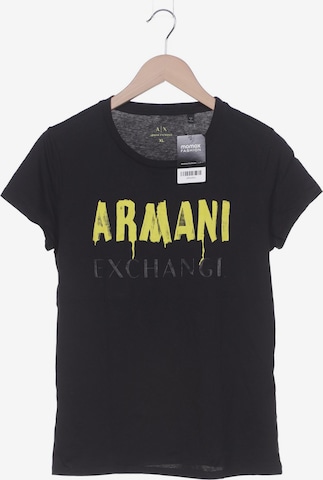ARMANI EXCHANGE Top & Shirt in XL in Black: front