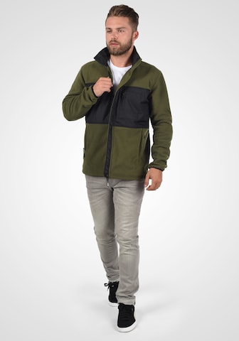 INDICODE JEANS Fleecejacke 'Birch' in Grün