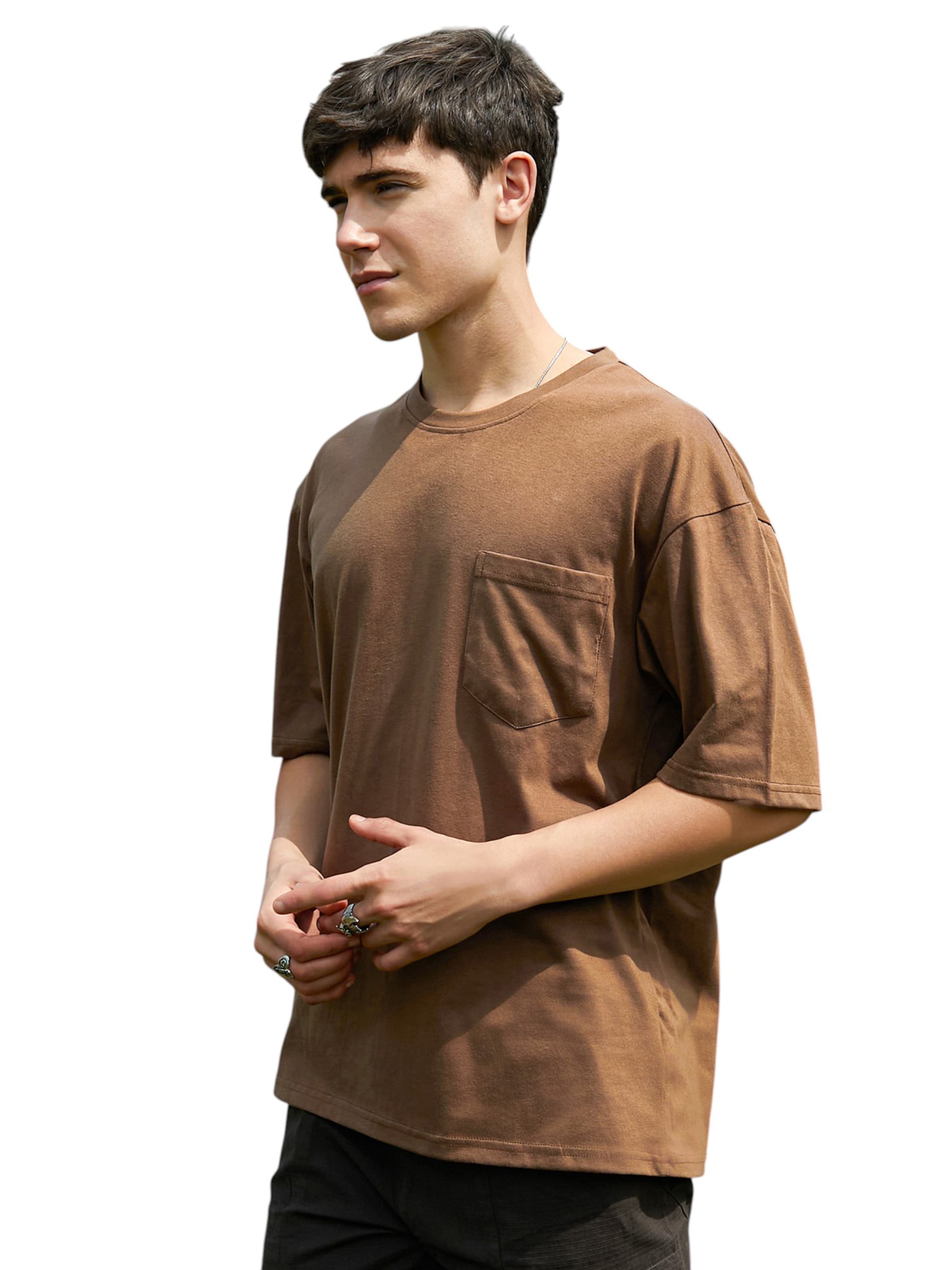 Campus Sutra Shirt in Brown