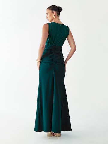 BWLDR - Vestido de festa 'ALLEN' em verde: atrás