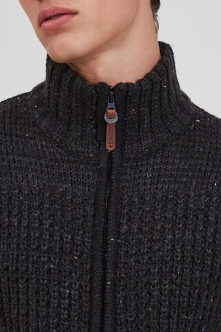 INDICODE JEANS Knit cardigan 'Bergen' in Grey