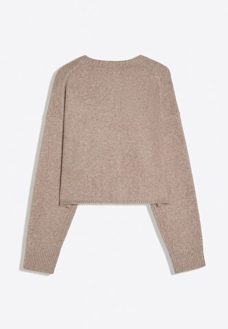 Cardigan Bershka en marron