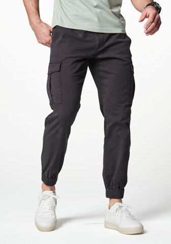 Authentic Le Jogger Tapered Hose in Schwarz: Vorderseite