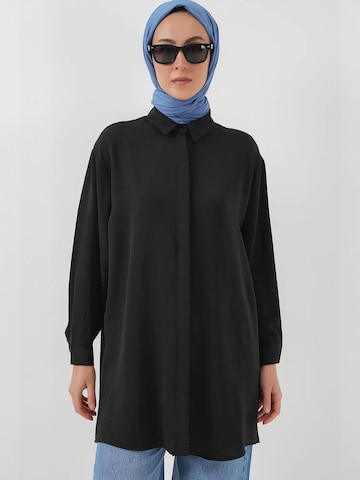 Camicia da donna di Bigdart in nero: frontale