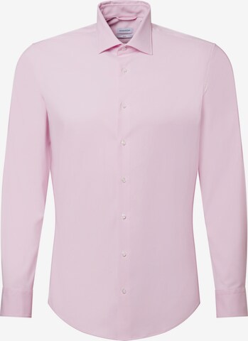 Chemise business SEIDENSTICKER en rose : devant